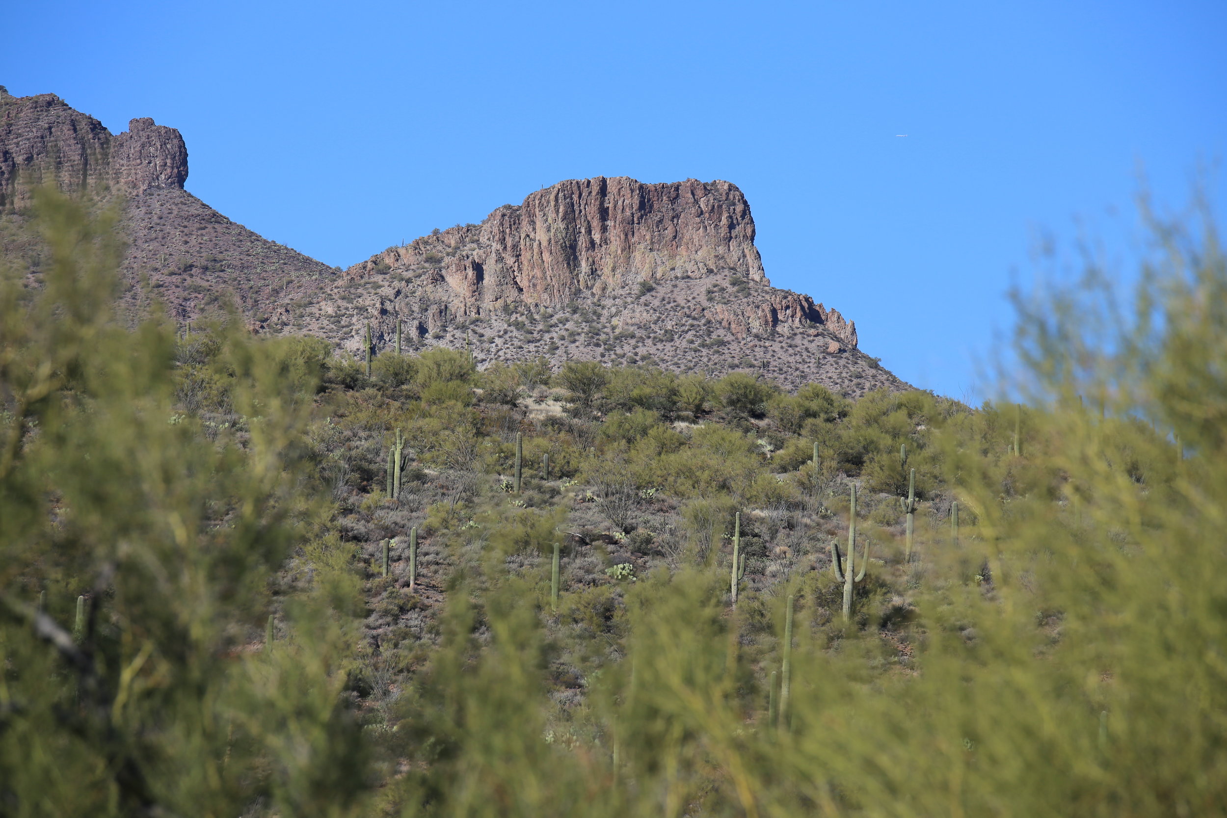 Rocky Plateau, Pure Blue Sky - Spur Crossing Conservation Area, December 2016