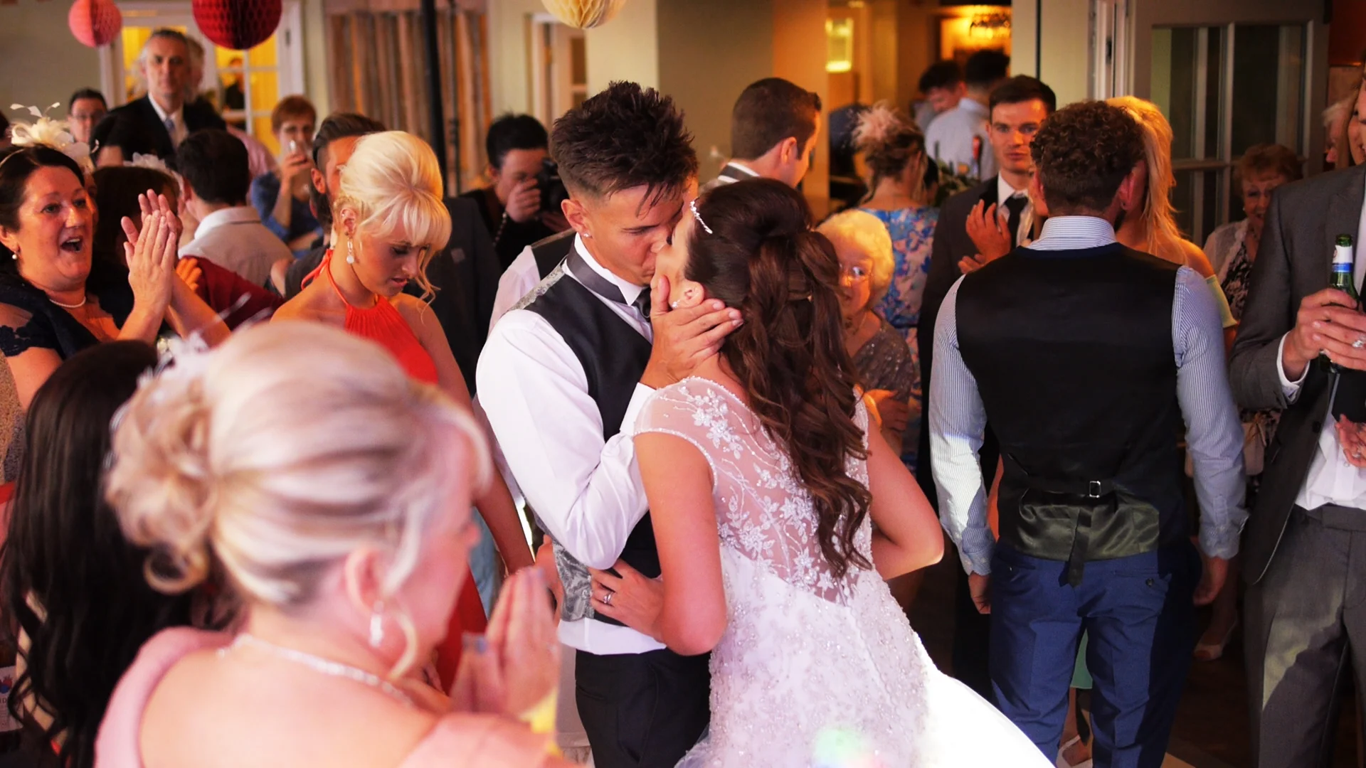 We filmed a promotional Video for Wayne Farrows Wedding Singer at Katie & Matt Smith's Wedding 