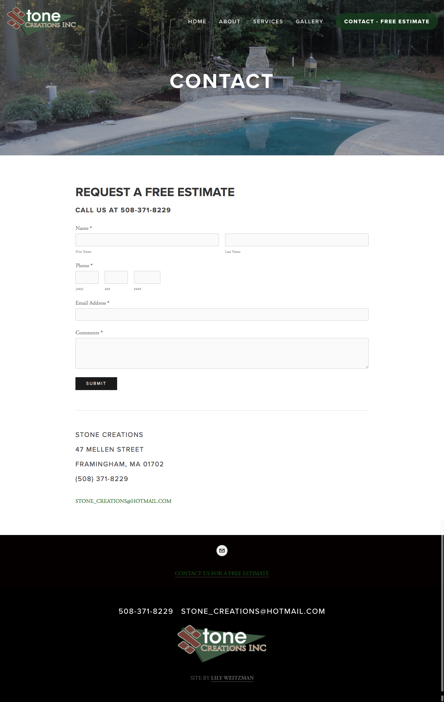 Squarespace website