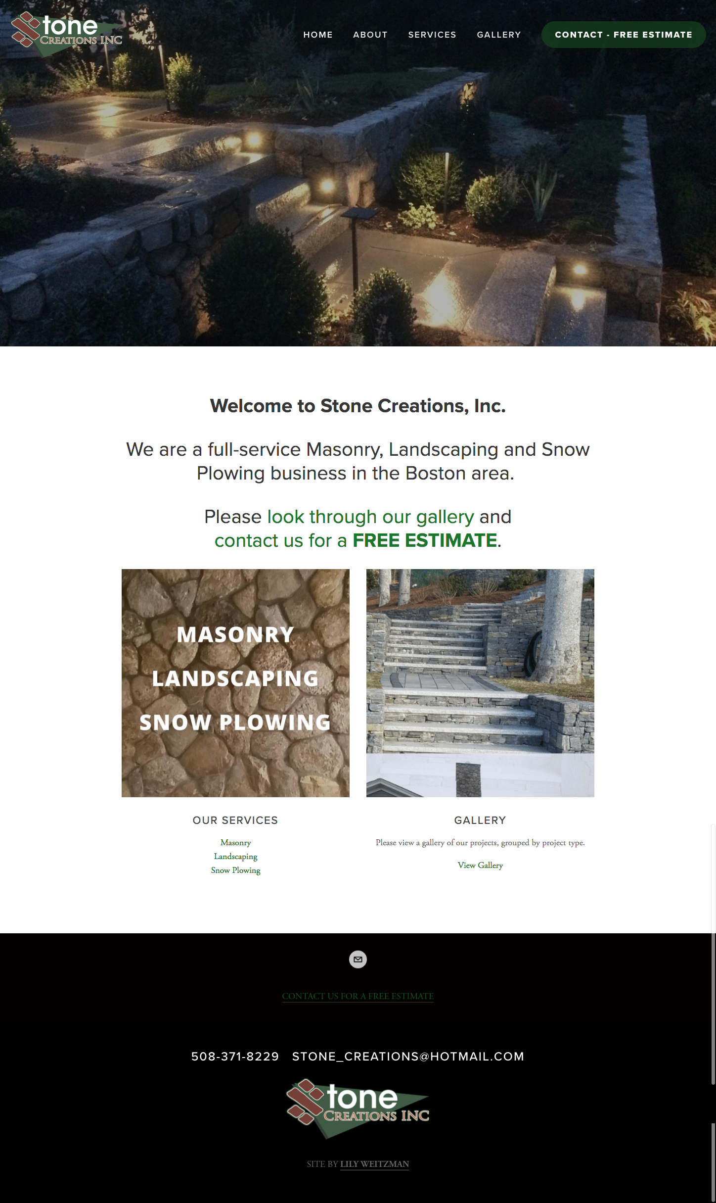 Squarespace website