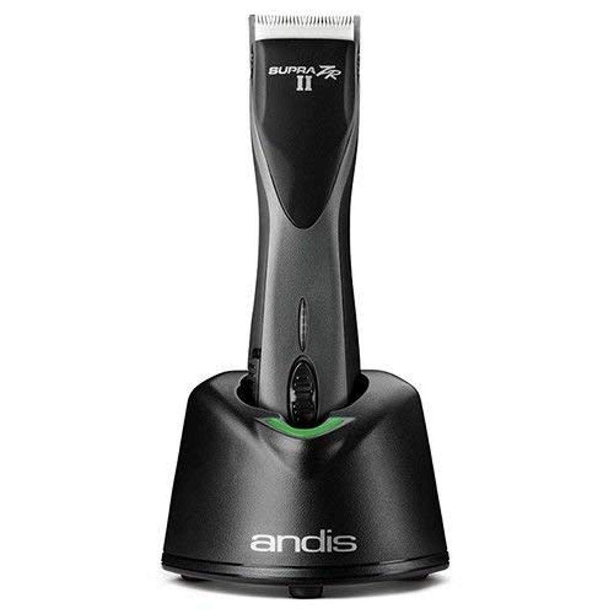 Andis 79005 Supra ZR II Cordless Rechargeable Hair &amp; Beard Trimmer, Detachable Blade Clipper