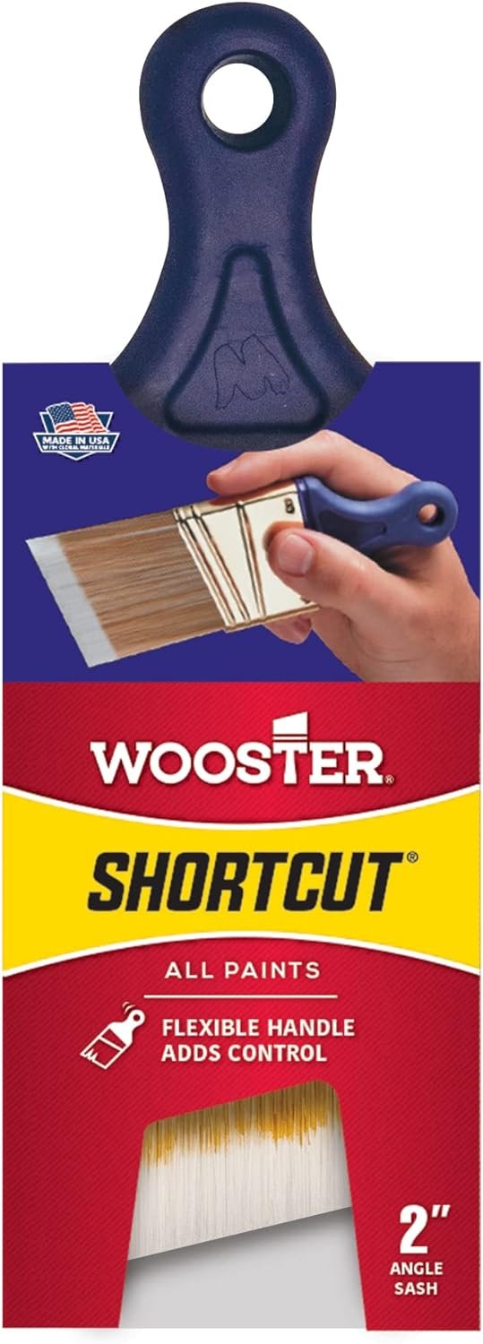 Wooster Brush Q3211-2 Shortcut Angle Sash Paintbrush