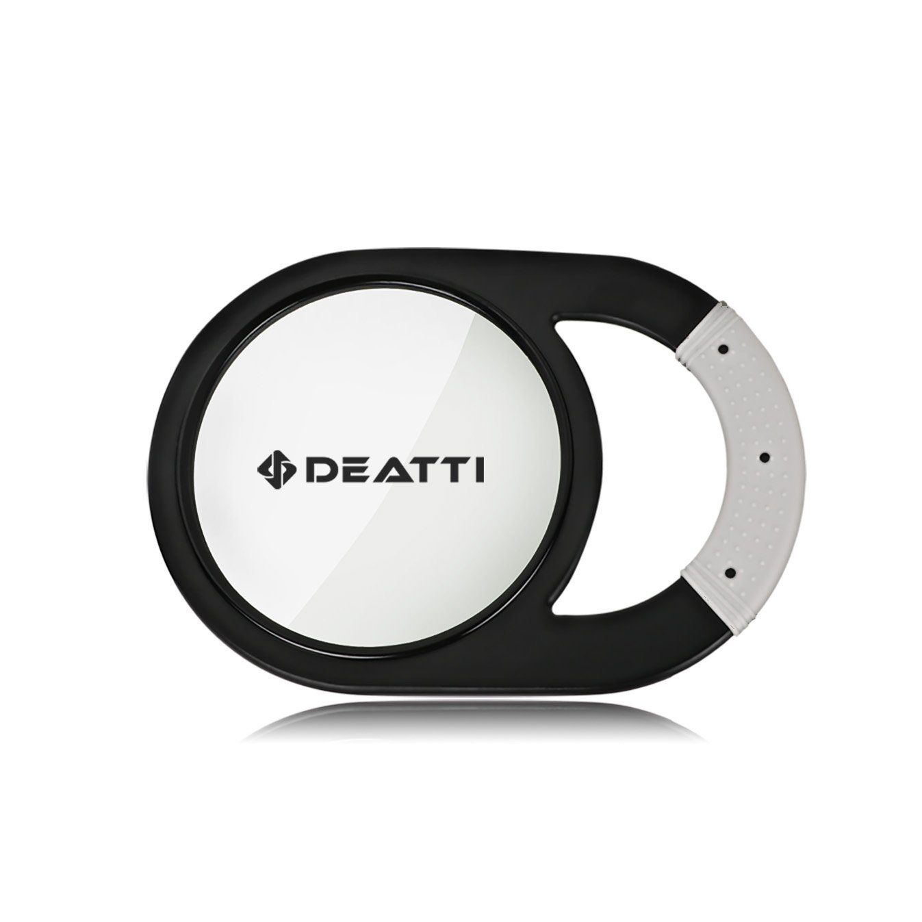  DEATTI Unbreakable Hand Mirror with Silicone Handle