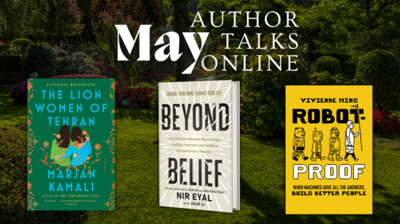 May Author Talks Online
