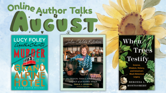 August Online Author Talks