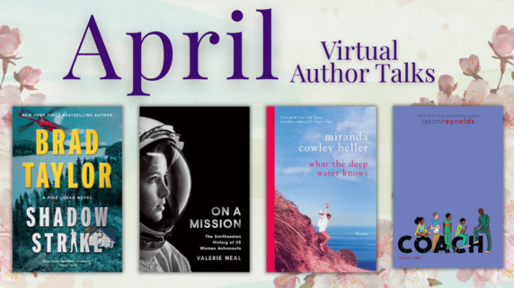 April Virtual Author Talks