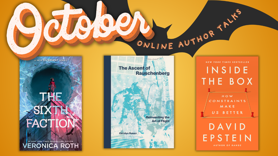 October Online Author Talks