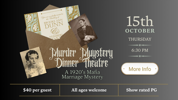 Murder Mystery Dinner Theatre: A 1920's Mafia Marriage Mystery