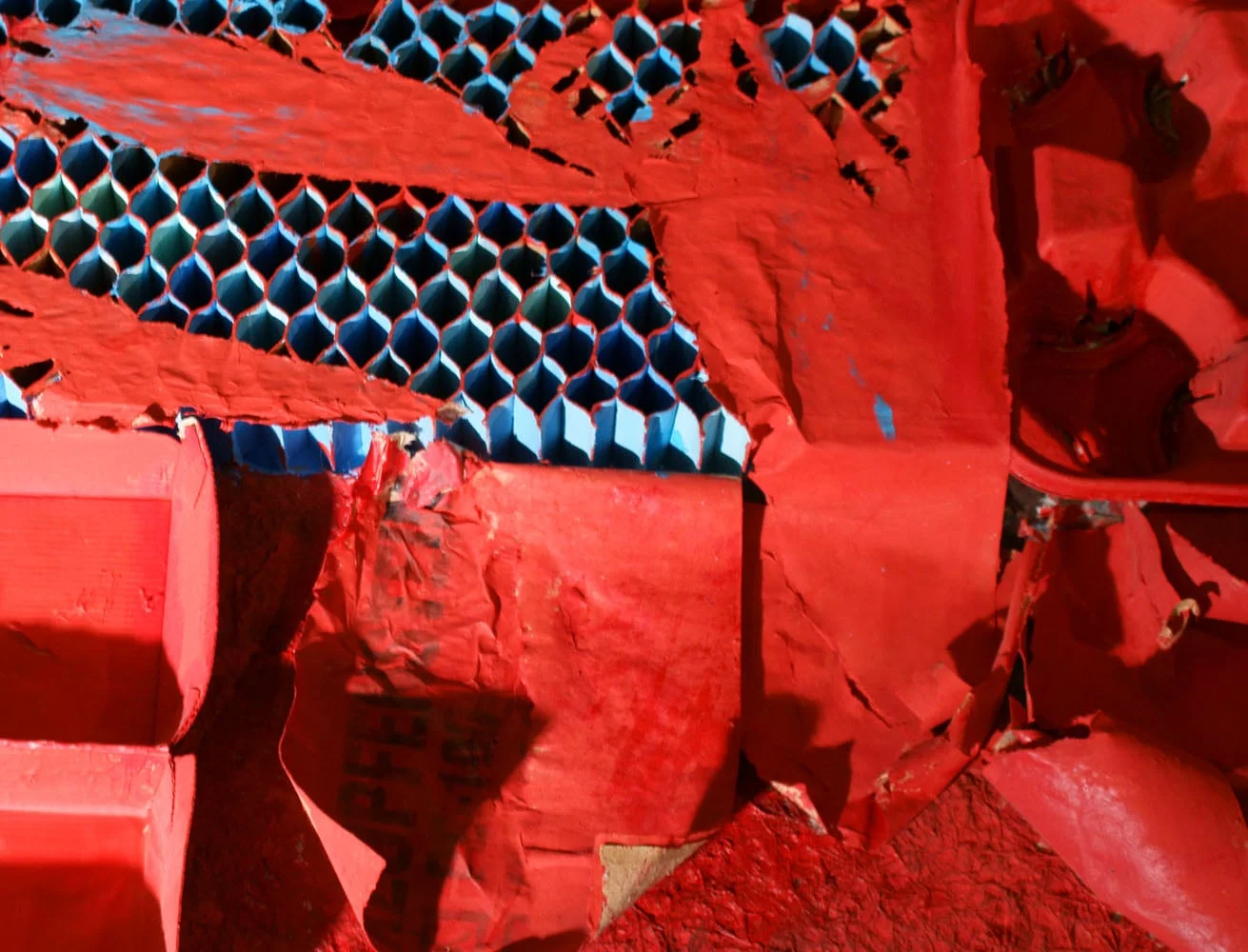 detail of Adaptive Reuse - painting by Tiffany Gholar