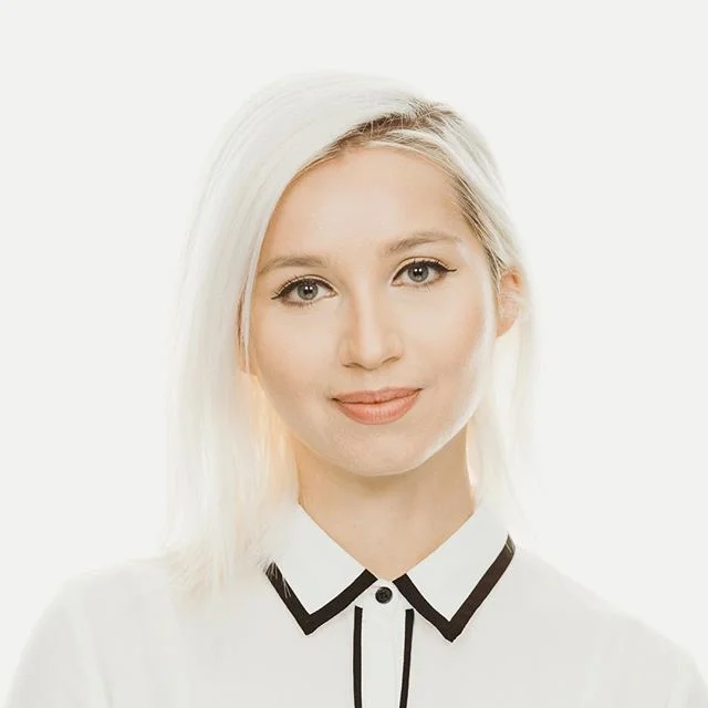 I did a kind of #anime ghost look for a co-worker&rsquo;s #headshot. .
.
.
#headshots #boston #bostonphotographer #highkey #whitehair #portraitsboston