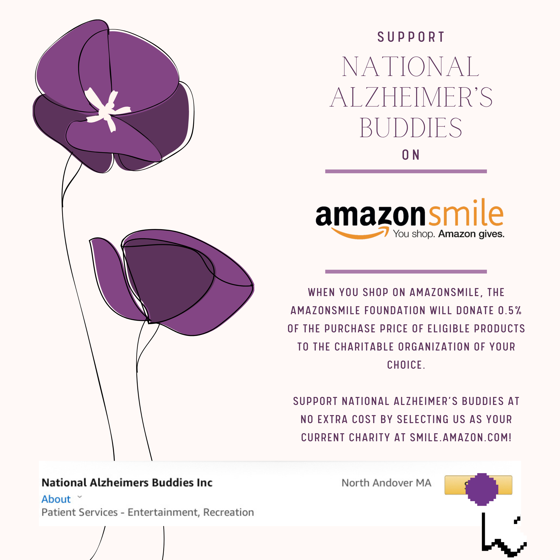 Use our Amazon Smile link
