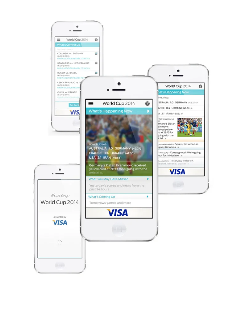 Visa - Newscorp World Cup 2014