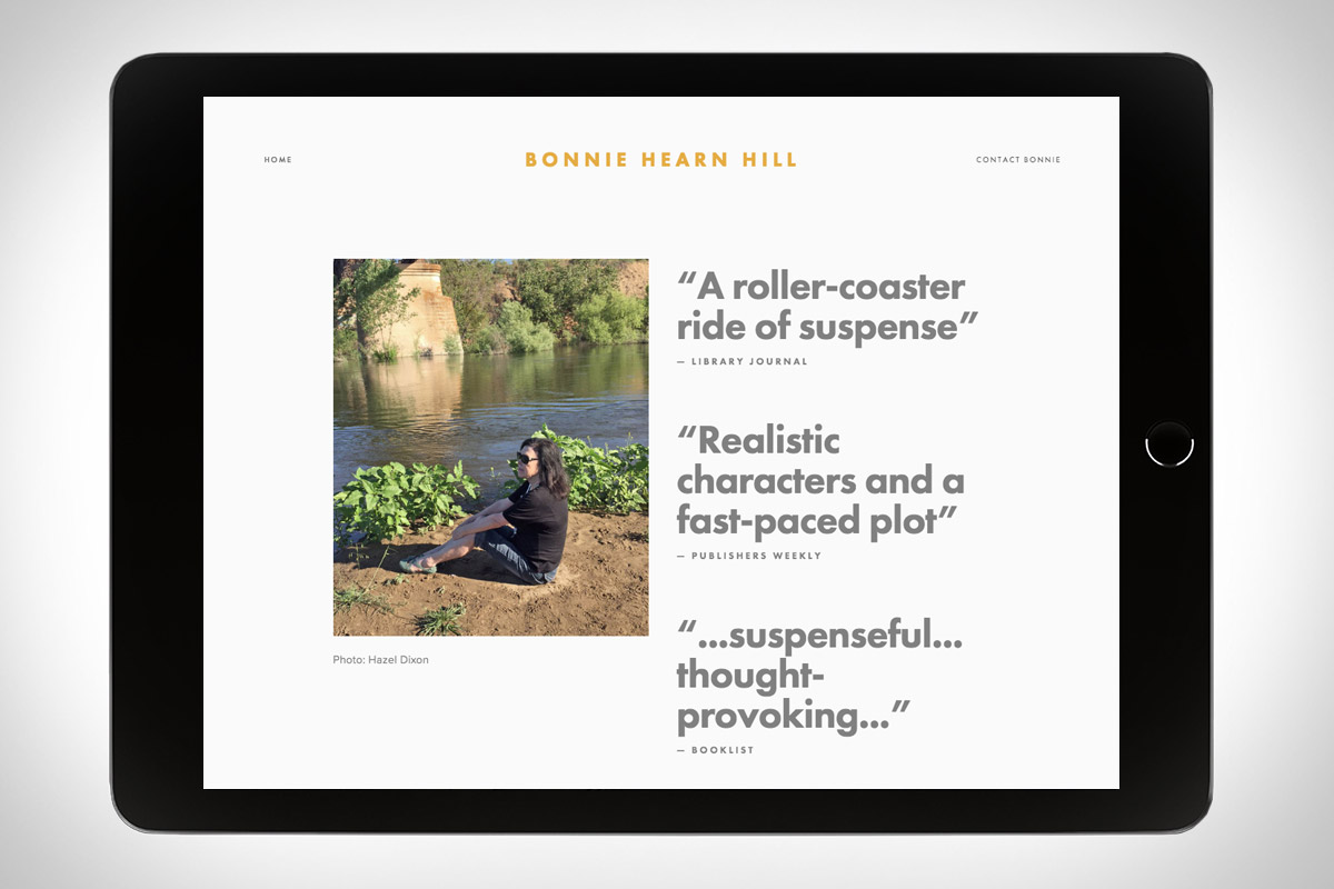 Bonnie Hearn Hill - author