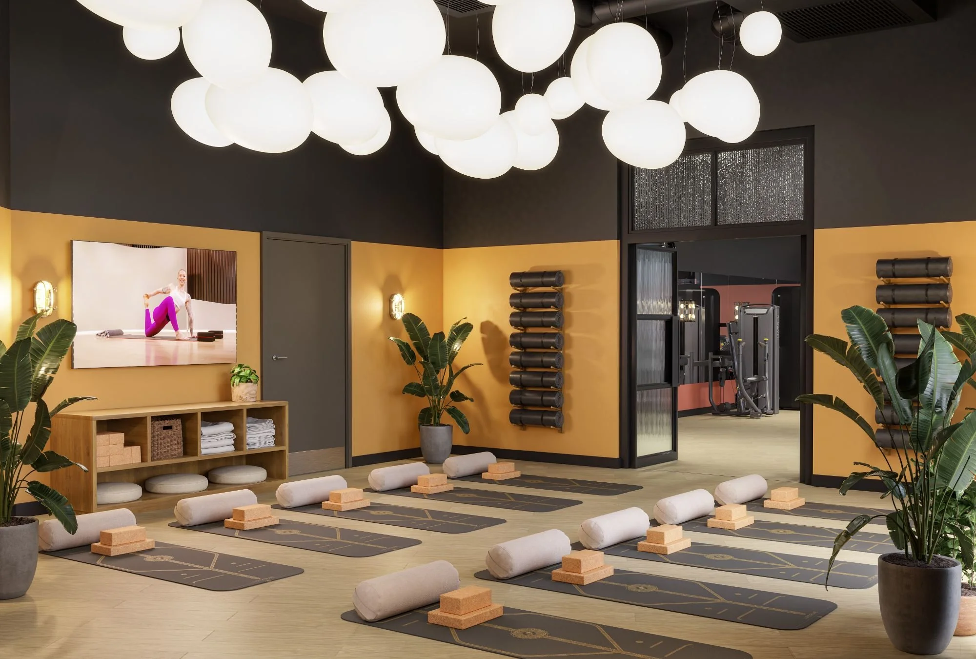 Fusion Students Manchester wellness studio render - Biofit