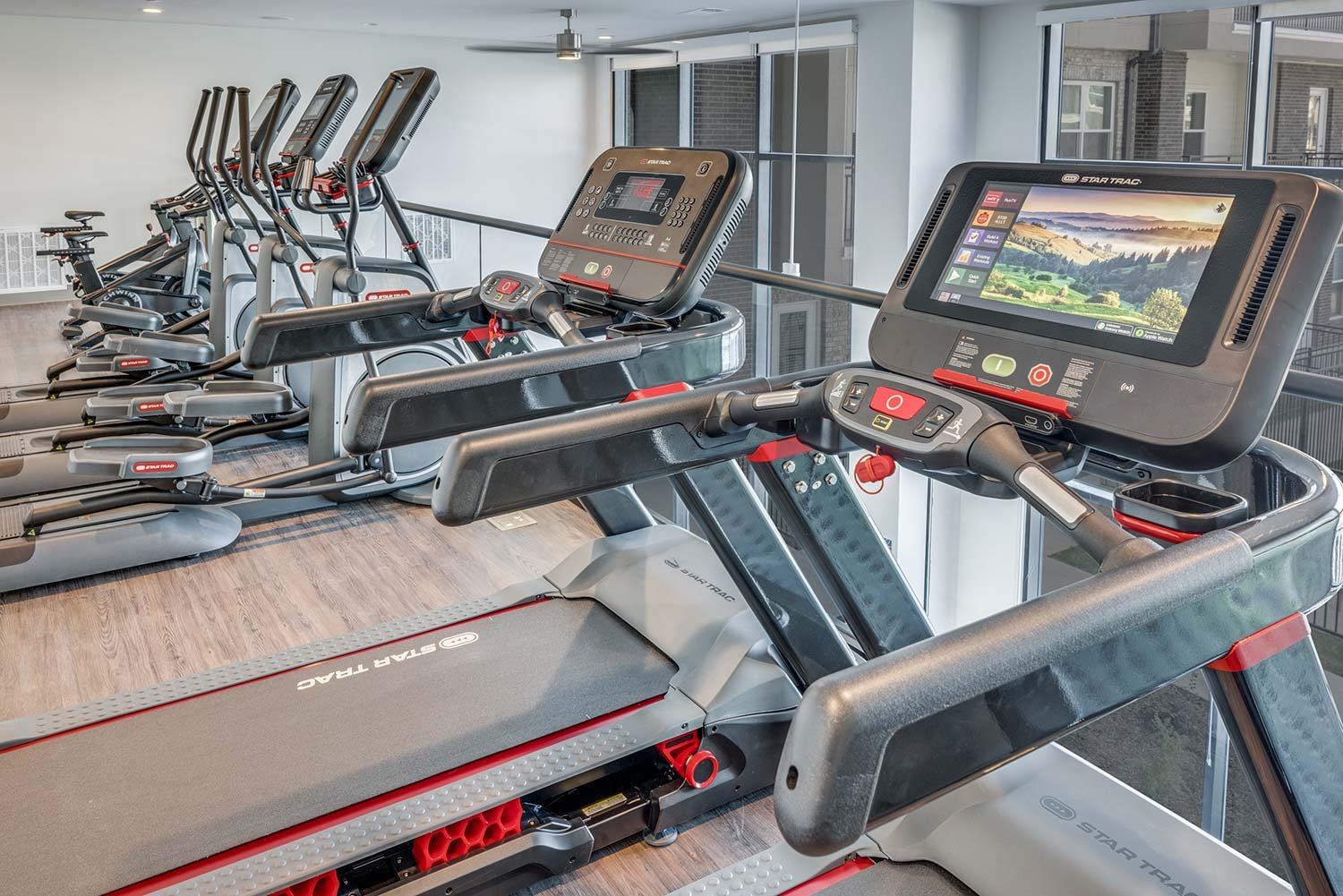 Residential gym for Alpine Start Development. Biofit gym and fitness consultants