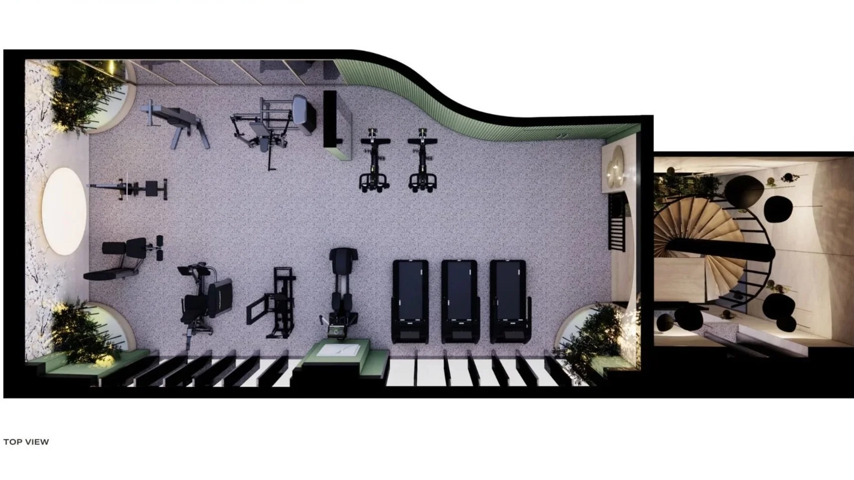 Fusion Students Birmingham Gym Equipment by Biofit