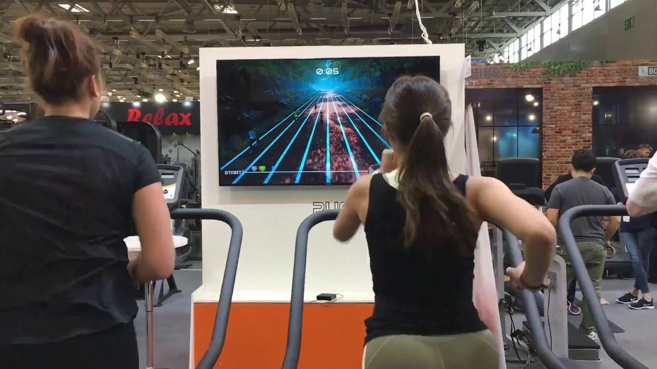 Vrious Computerise Exercise Machine Virtual trainer digital fitness in gyms — biofit gym + spa + wellness ...