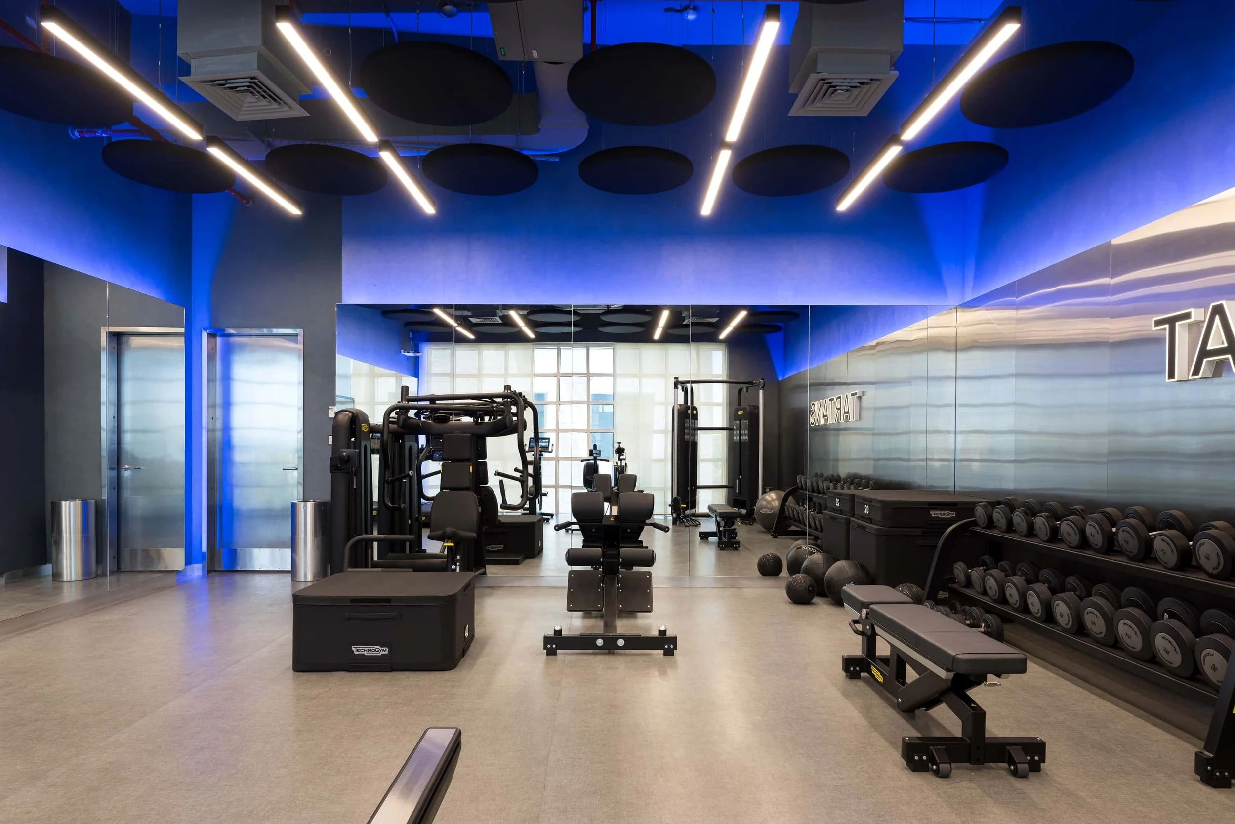student gym for Carnegie Mellon University Qatar