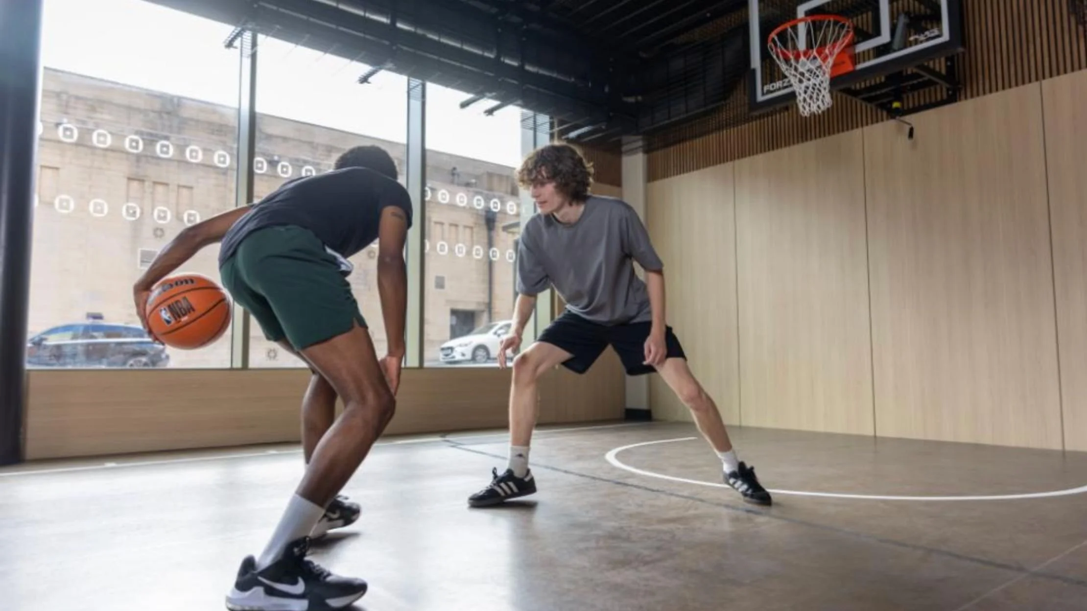 Fusion Students Nottingham Basketball Court design by Biofit (photo credit: Fusion)