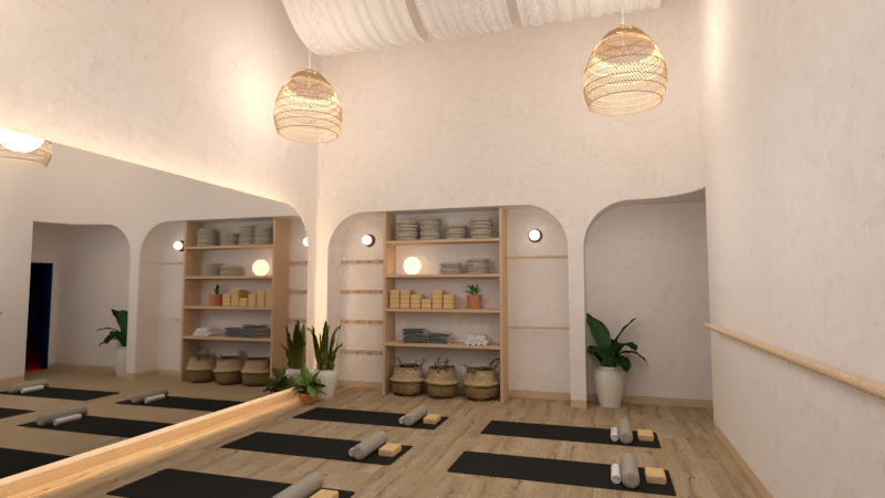 Yoga room design: Tips, ideas and photos