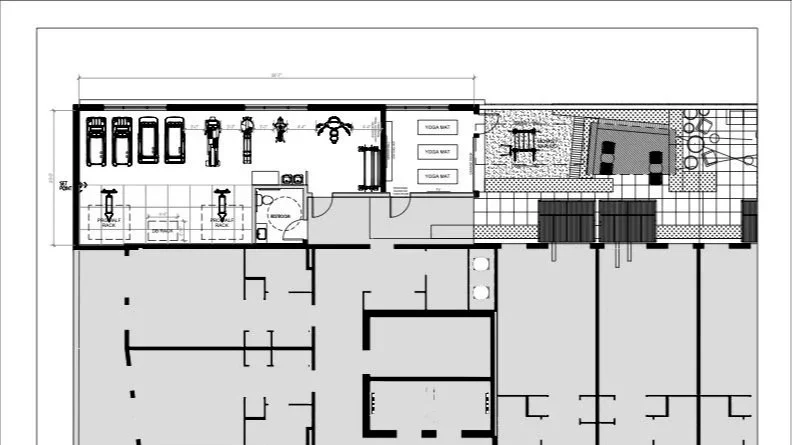 sheridan project gym for fish capital USA by Biofit