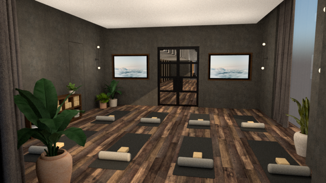 Yoga room design: Tips, ideas and photos
