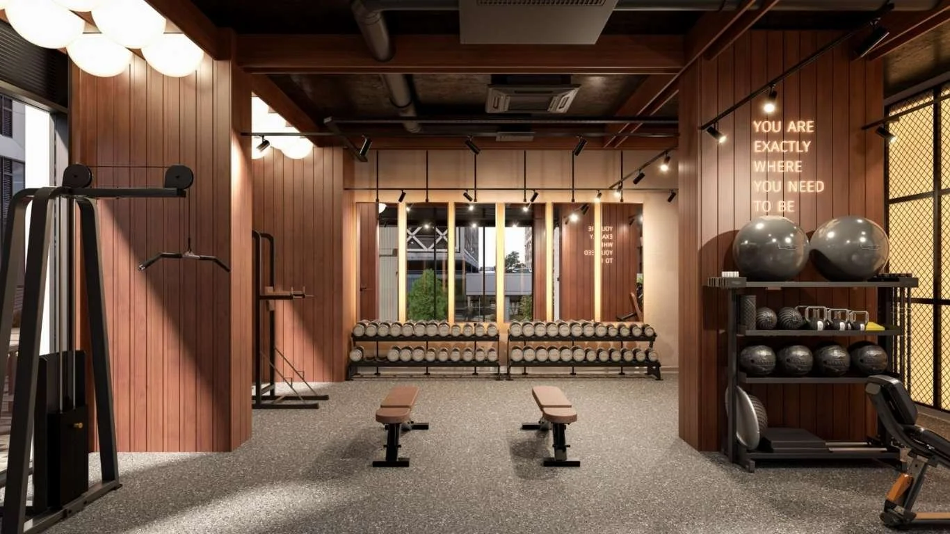 Fusion Students Leeds gym interior design by Biofit