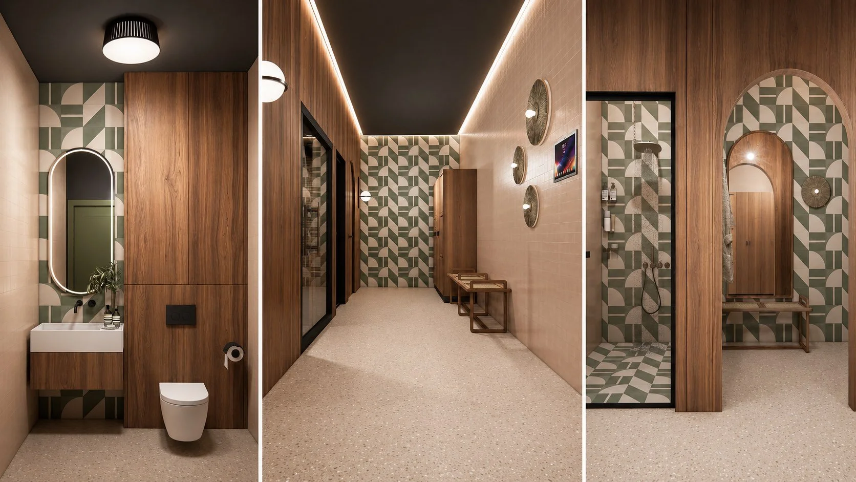 Fusion Students Lordship Lane London spa recovery suite designed by Biofit