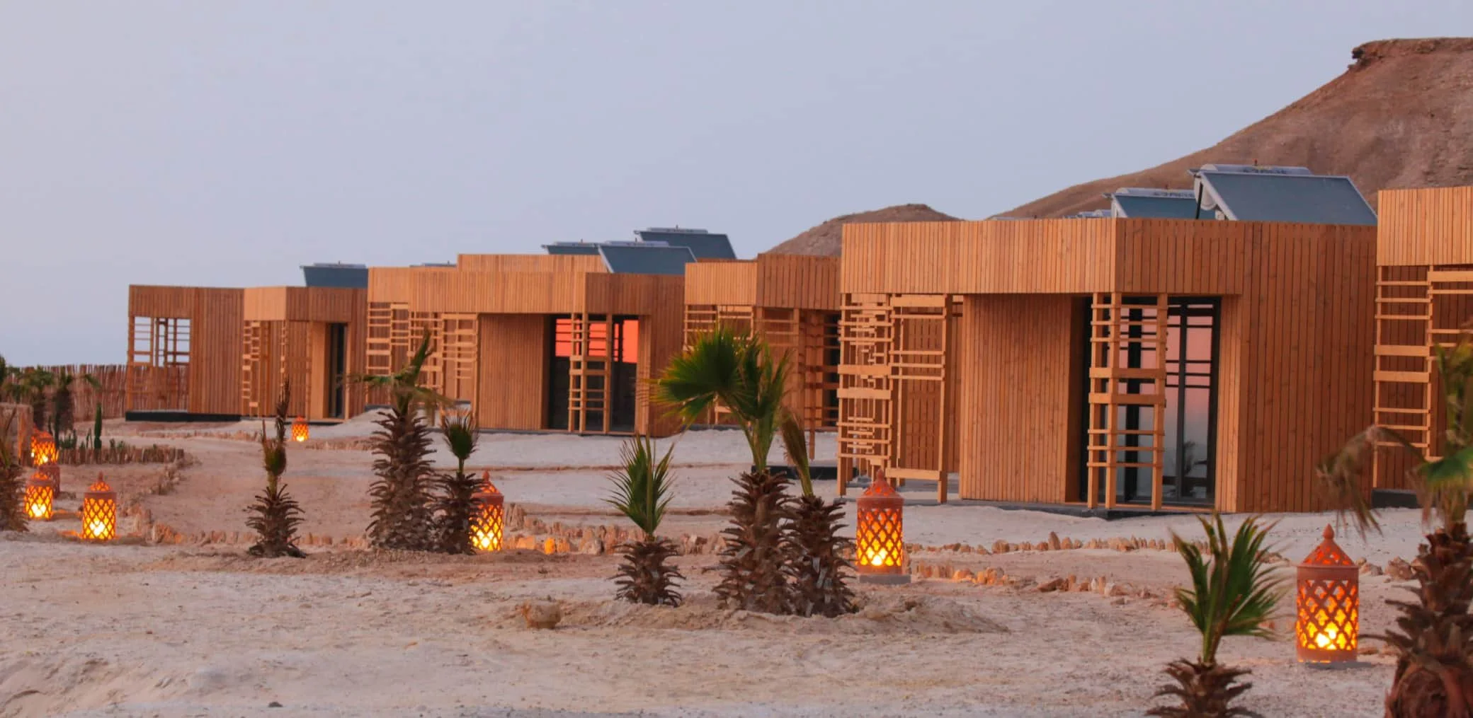 la tour d'eole eco-lodge dakhla morocco gym concept by biofit