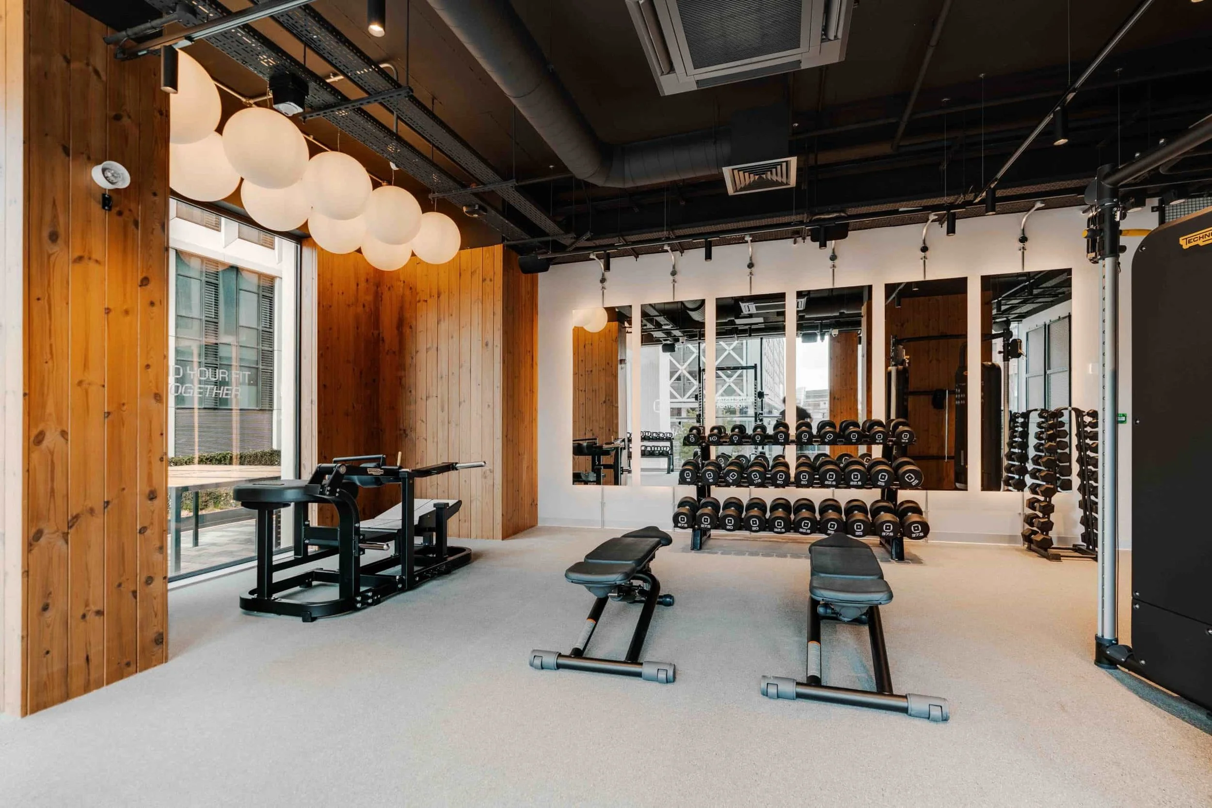Fusion Students Leeds UK gym design by Biofit