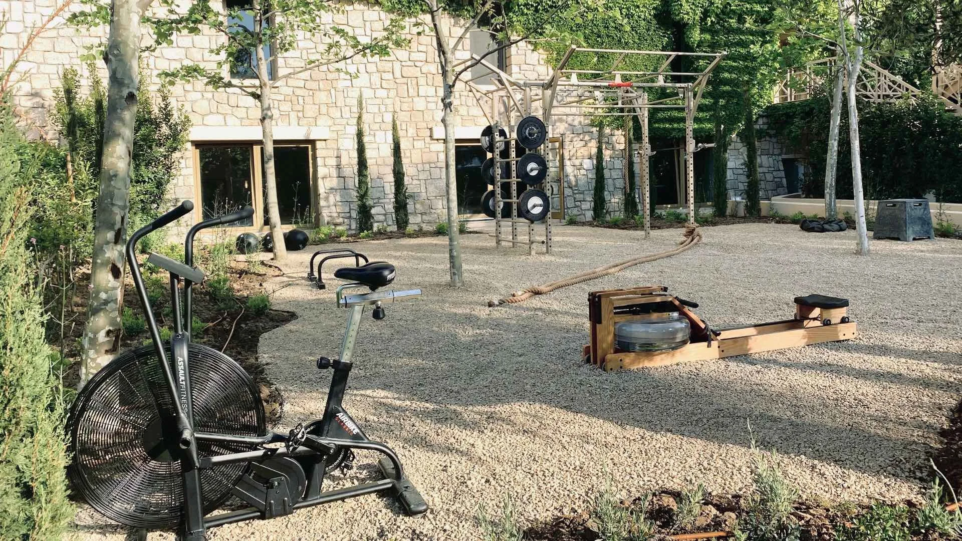 Sani Resort - Sani Beach hotel - outdoor gym - Biofit design