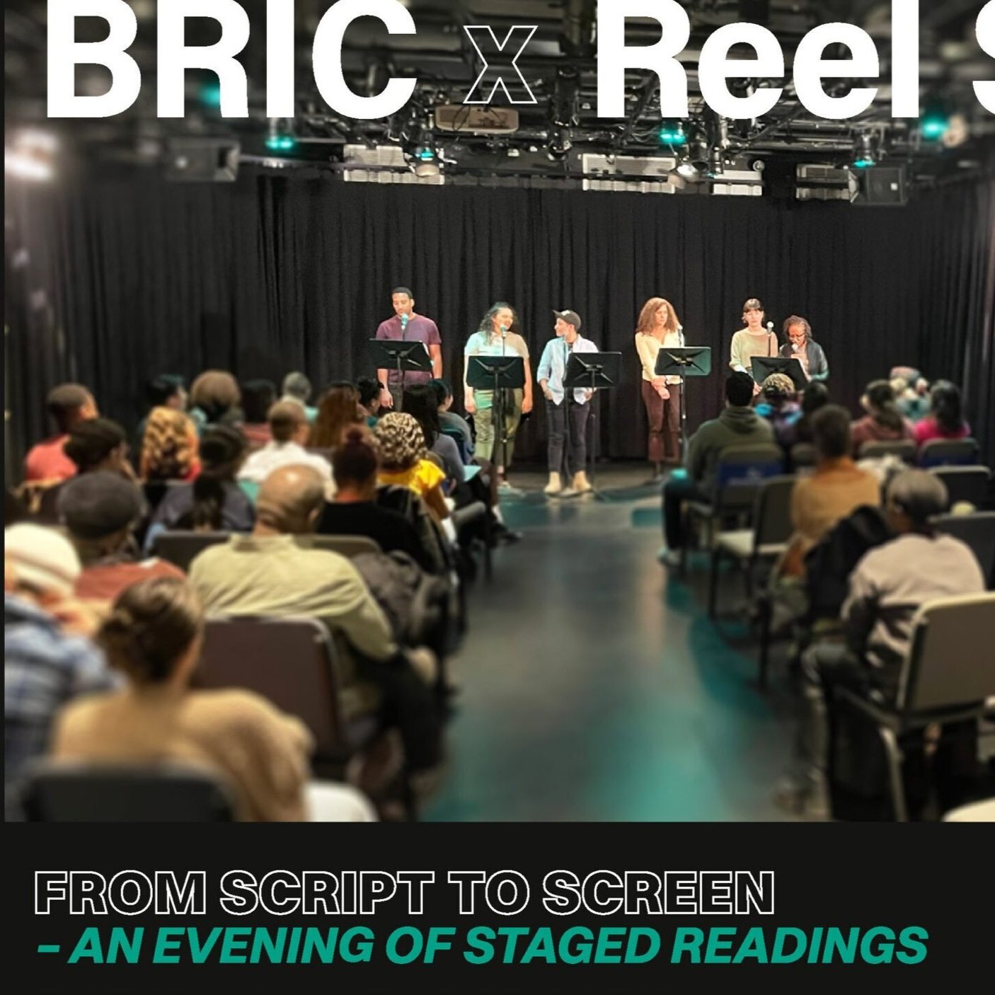 Reel Sisters + BRIC Present An Evening of Staged Script Readings 2024