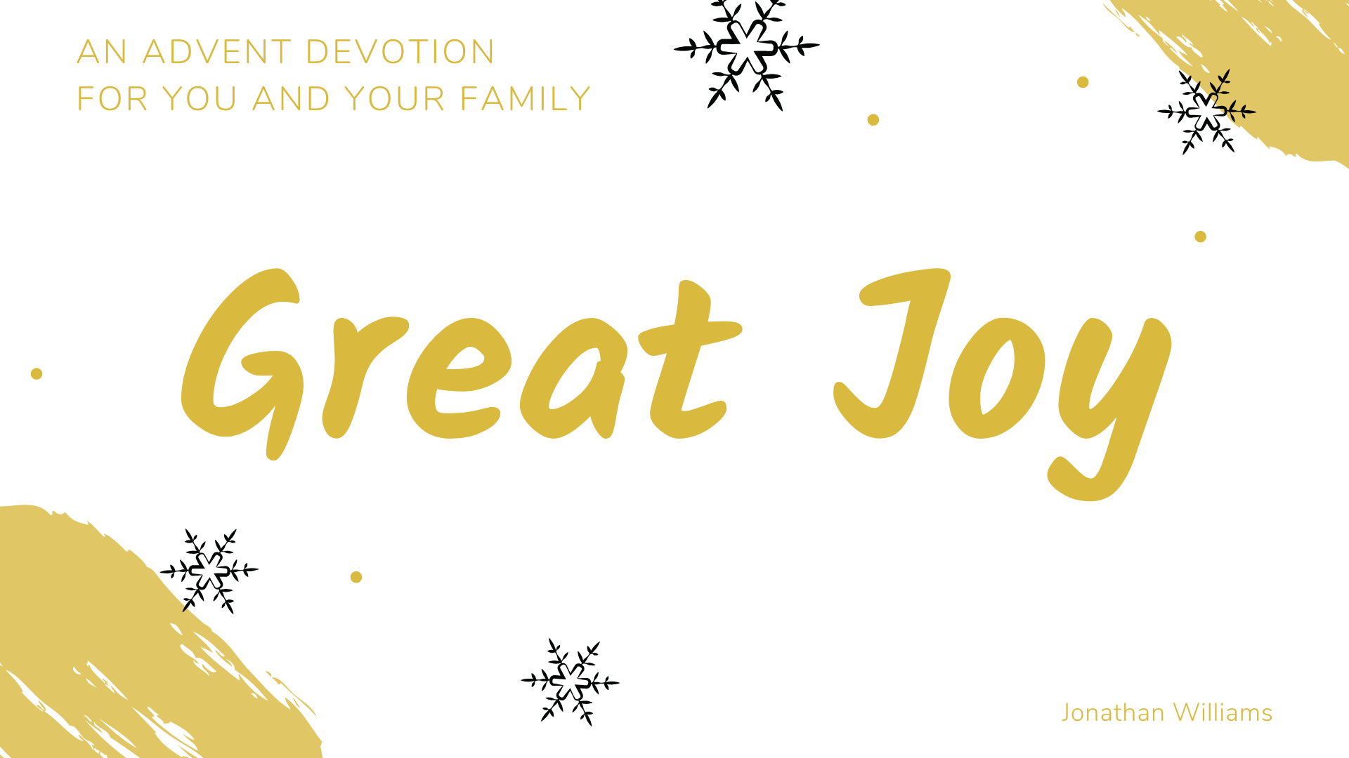 Advent Devotion for Family Worship