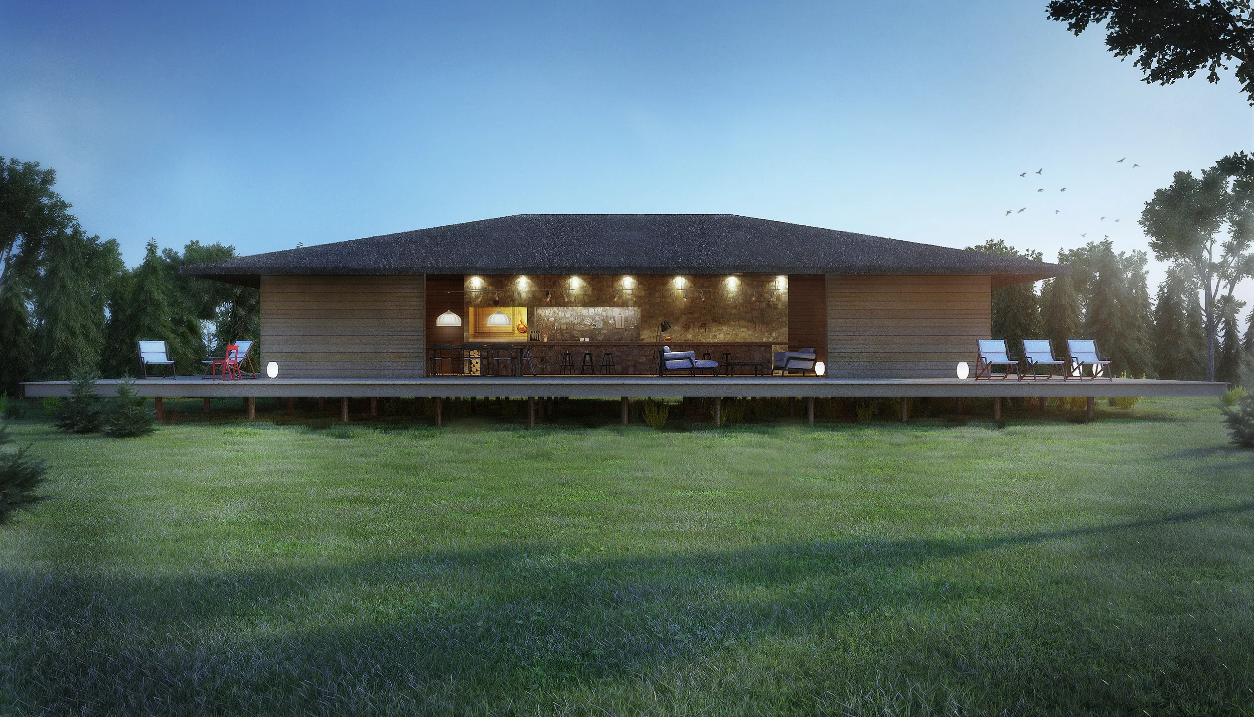 BBQ | Guevara-Ottonello Archs | Pueblo Edén, Maldonado, Uruguay | 2014