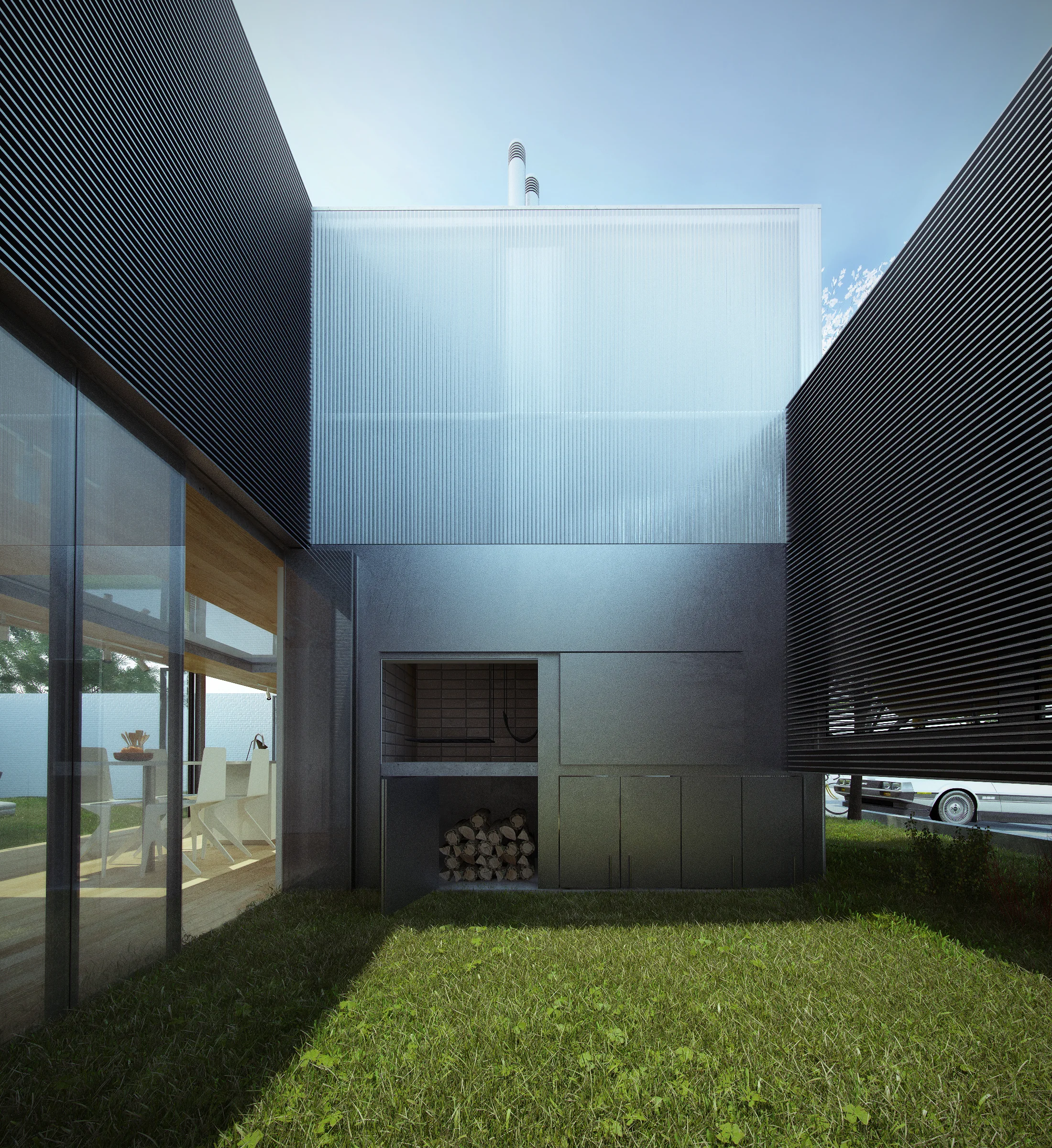 Vivienda 13 | Nacho Correa-Mariano García-Nacho Percovich-Manuel Zapata | 1st Mention arch. contest Arquitectura Rifa 2013 | Montevideo, Uruguay | 2013