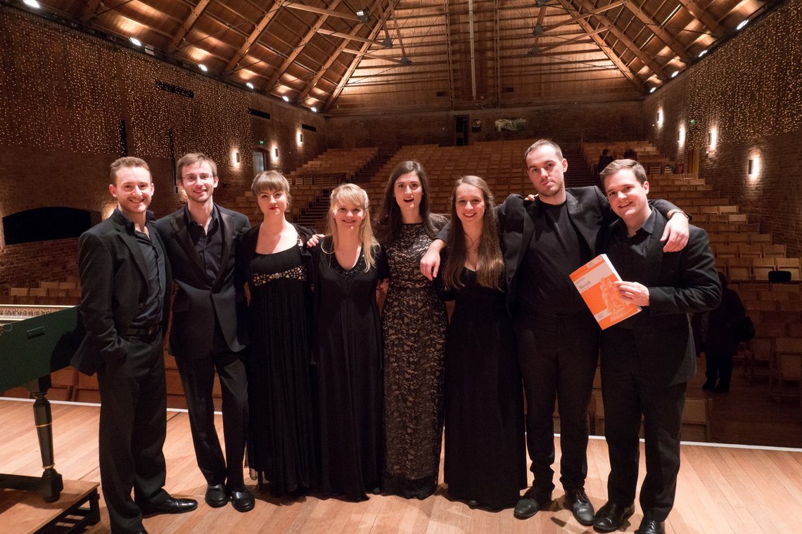 The NYCGB Fellows 2016-17, at Snape Maltings Concert Hall