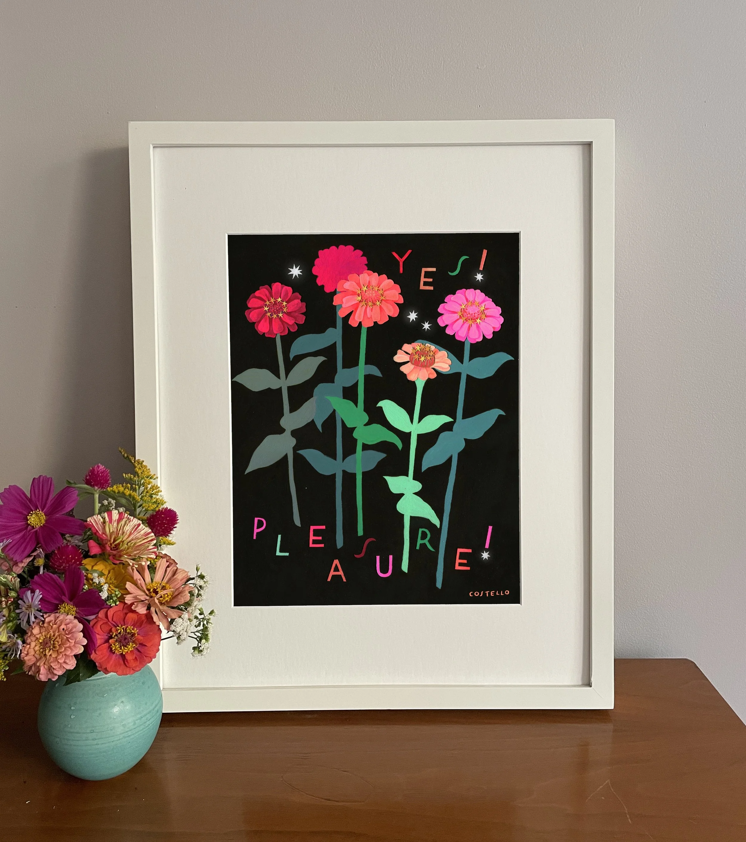 Yes! Pleasure! Giclee Print
