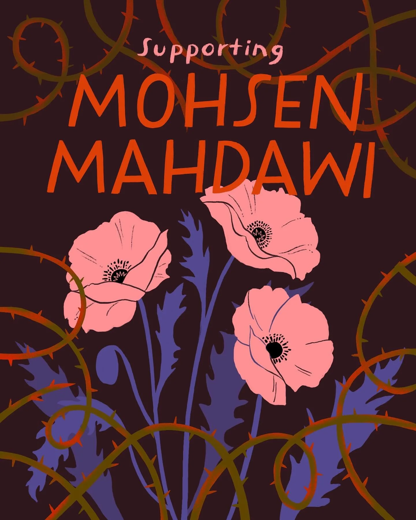 Friends, I know there is so much grief. So many people needing our attention and support. I am amplifying Mohsen&rsquo;s story because he is a dear friend of some dear people in my life. 

Mohsen is another Pal estinian Columbia student, fighting for