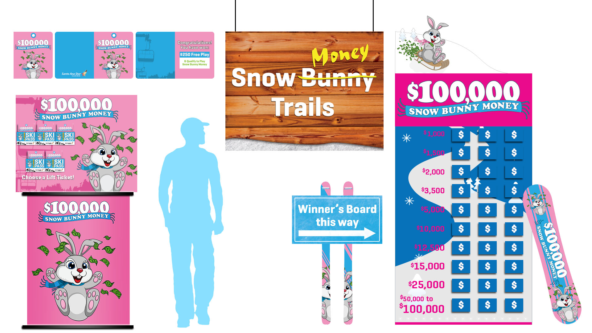 Snow Bunny Money Giveaway