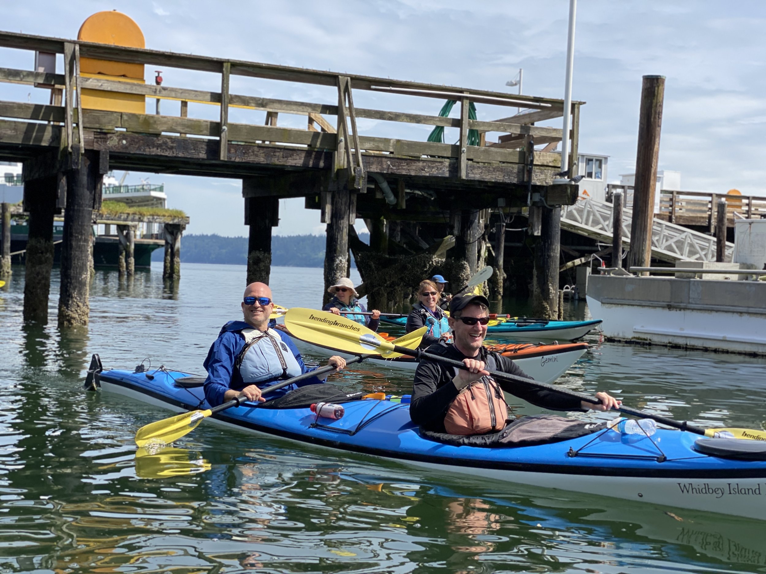 Langley Loop kayak tour departing from South Whidbey Harbor