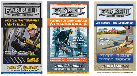 In 2019 I tried to step up the design of the monthly sales booklets even more, with more excitement in the design and some lessons learned from the previous year’s run.