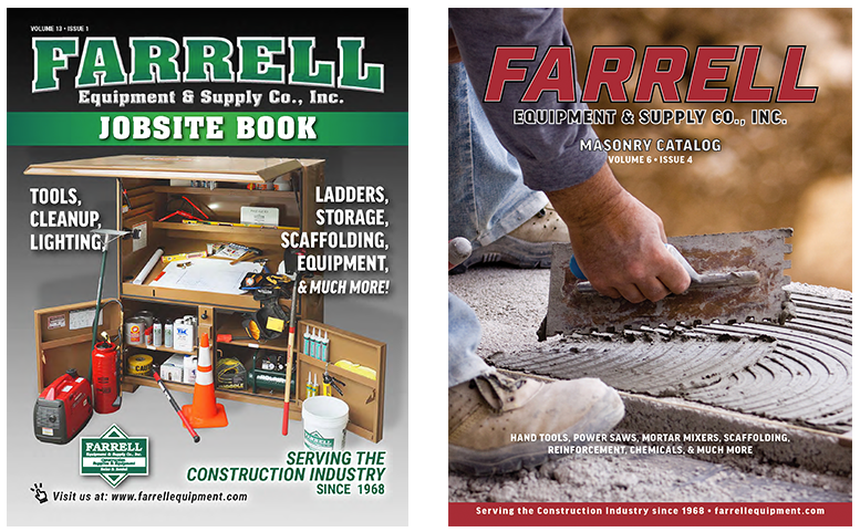 Another major feature of Farrell’s marketing strategy are catalogs of its products, each one covering a different contractor type. The new marketing team I was a part of revamped the design of the catalog covers into a much more eye-grabbing magazin…