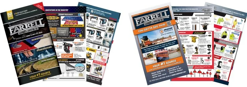 When I came to Farrell, I thought some of their previous booklet designs were eclectic and hard to follow, so I changed the direction of the design to be a little more simple, with consistent design elements and brand-forward color design.I also cho…