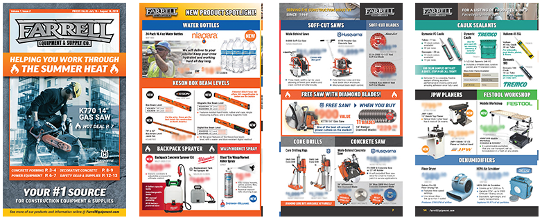 The design of the booklets took more influence from the email program we had been developing over the winter season, with product images that leapt off the page more and new features like a New Products section. I also think the cover designs and co…