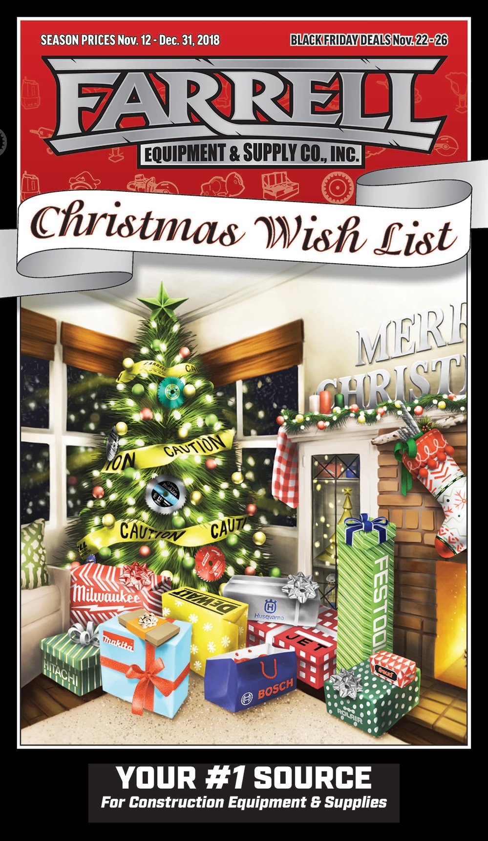 Farrell Equipment Christmas Wish List