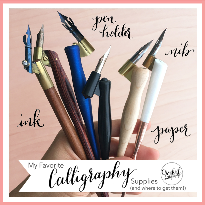 HOW TO: Choose the Right Calligraphy Nib — Crooked Calligraphy  Calligraphy  nibs, Calligraphy for beginners, Best calligraphy pens