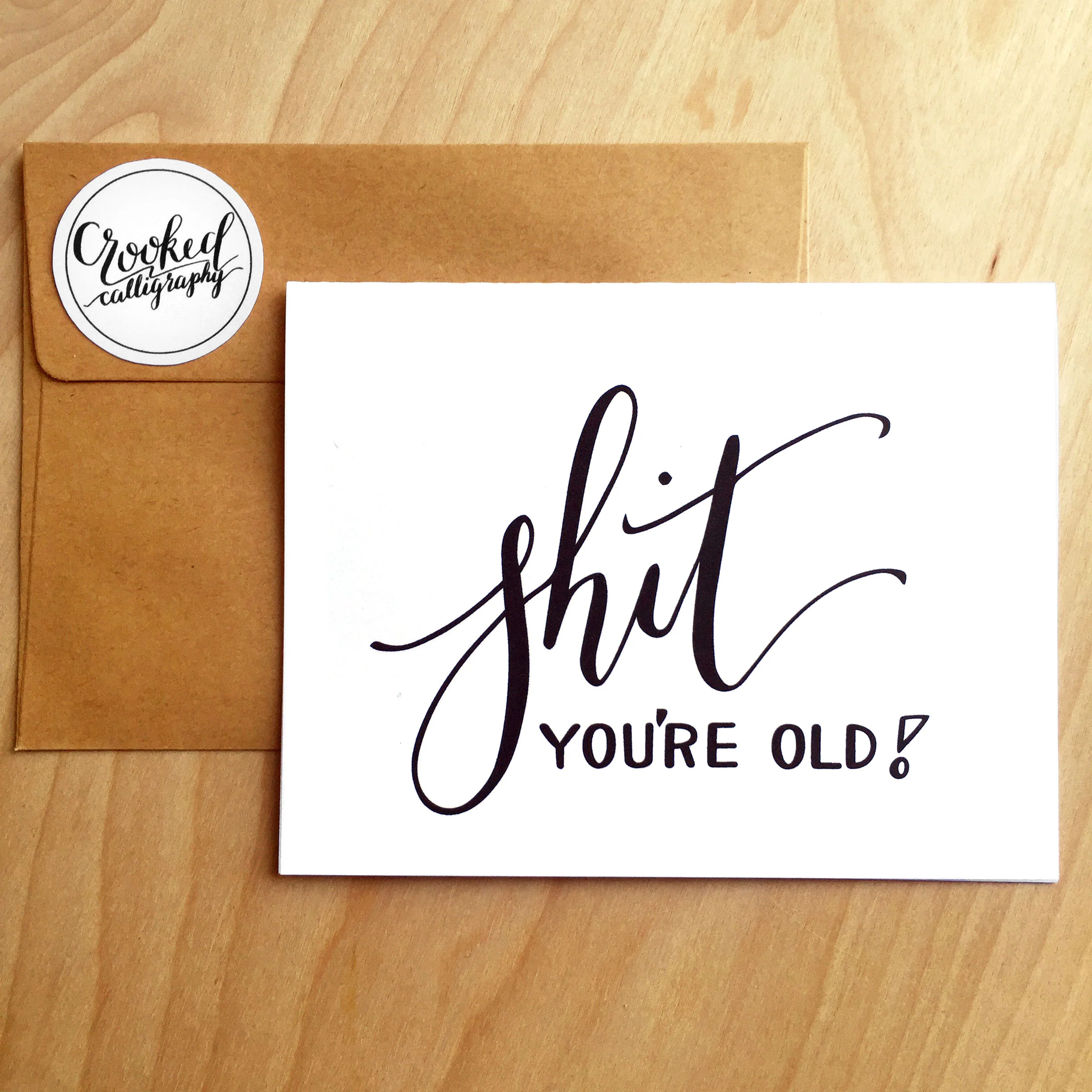 One of my early greeting card designs - sadly no longer sold
