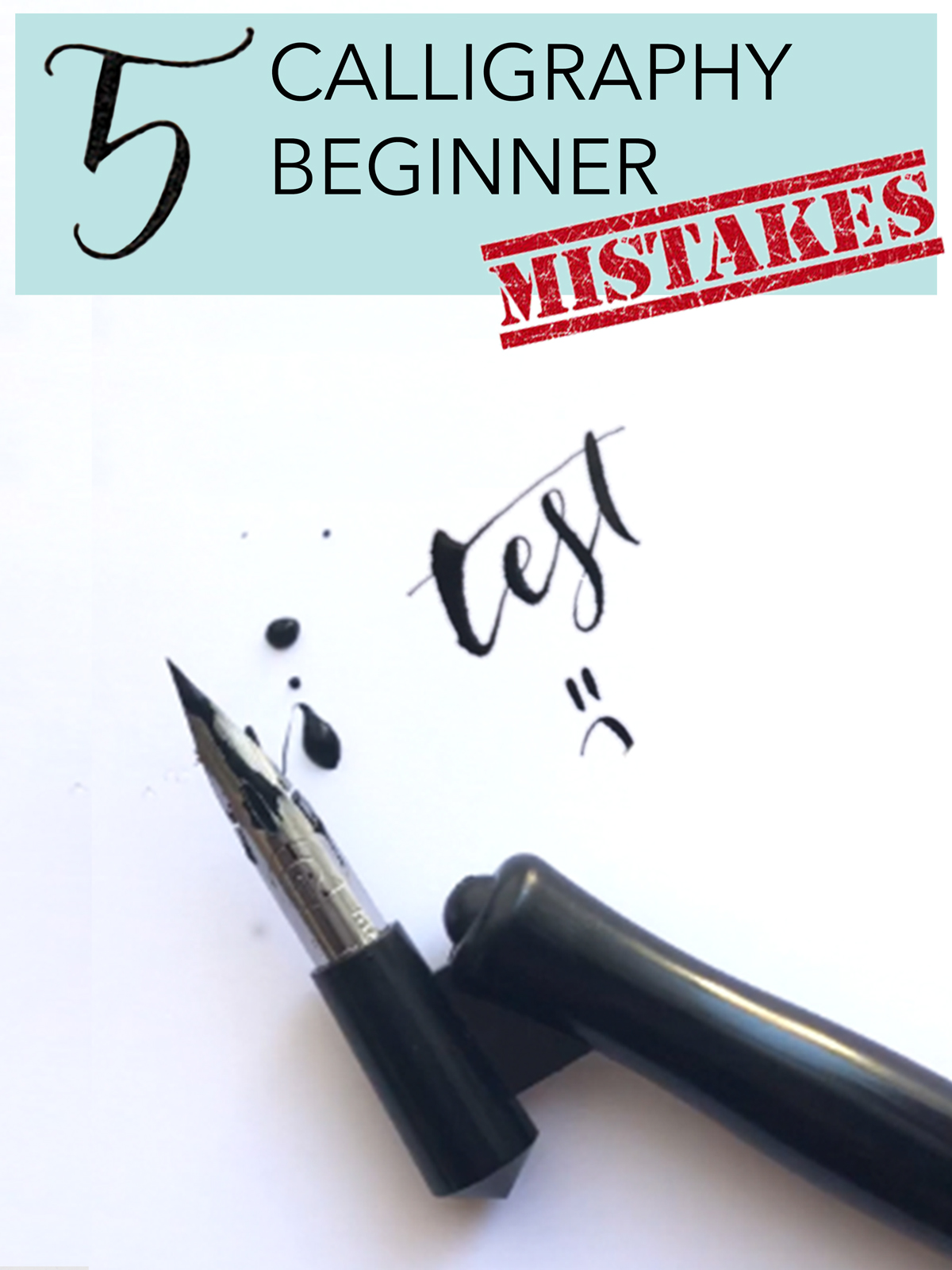 6 Calligraphy Beginner Mistakes (And How to Avoid Them)