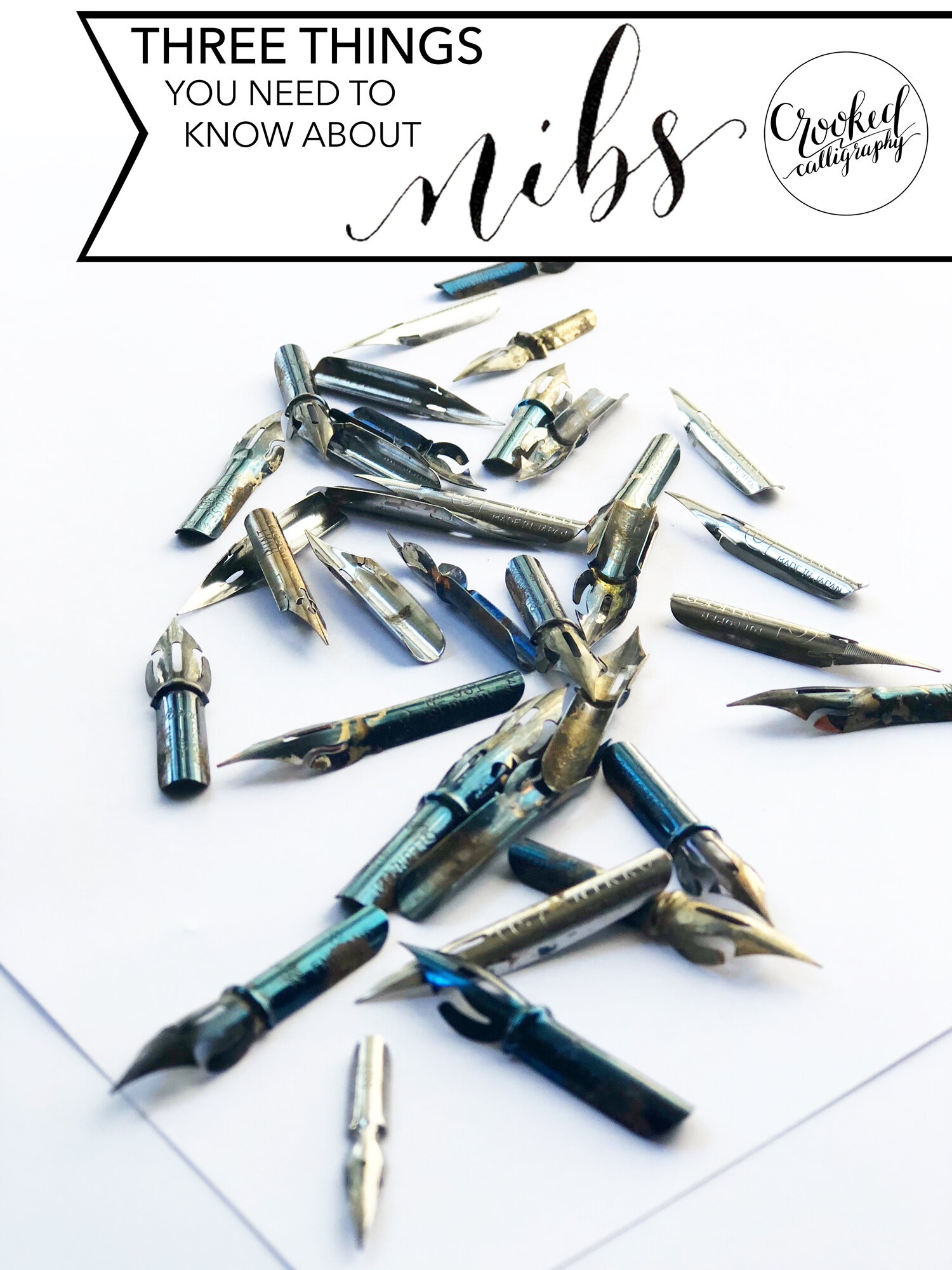 CALLIGRAPHY NIBS: 3 Things You Need to Know! — Crooked Calligraphy