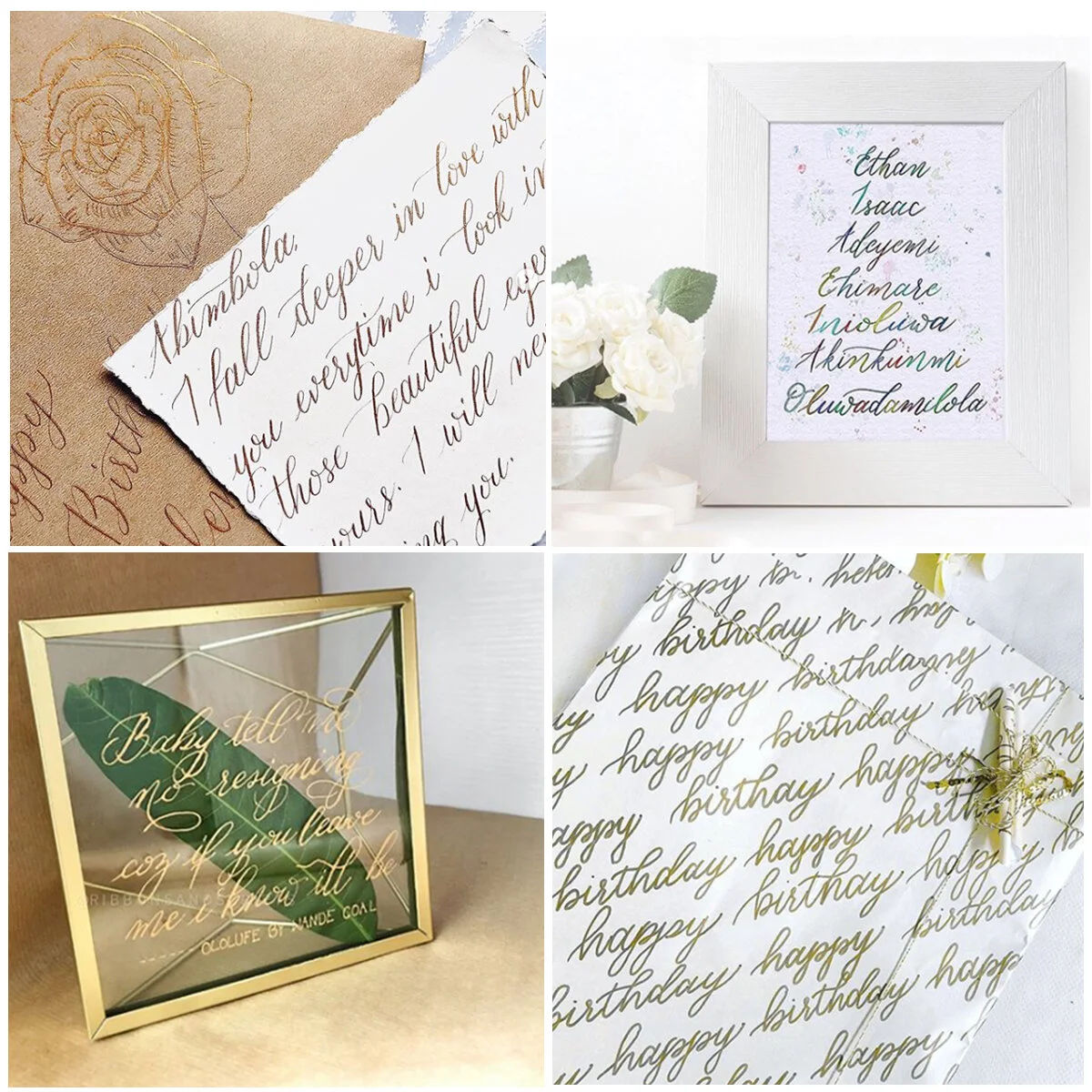 Check out Olukemi’s calligraphy and biz on Instagram: @ribbonsandscripts